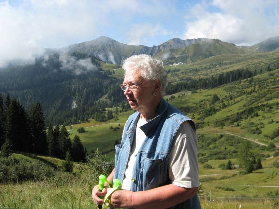 Serfaus in Österreich (schöne Bergwelt)